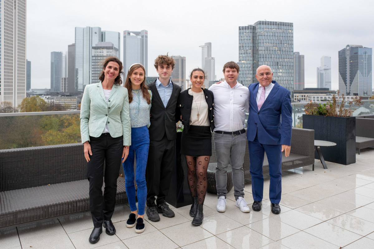 Familie Peiker v.l.n.r. Susanne, Gloria, Max, Carina, Felix, Andreas Peiker.